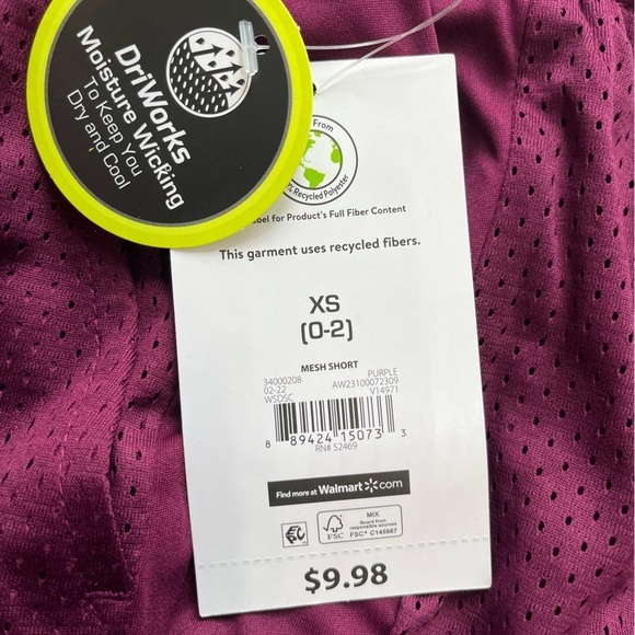 Bulk Lot NWT - 19 Total Pairs. Various Sizes. Athletic Works Women’s Mesh Shorts - Picture 8 of 14